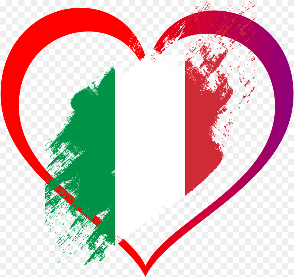 Made In Italy File Spain Flag Heart, Art, Graphics, Adult, Bride Free Png