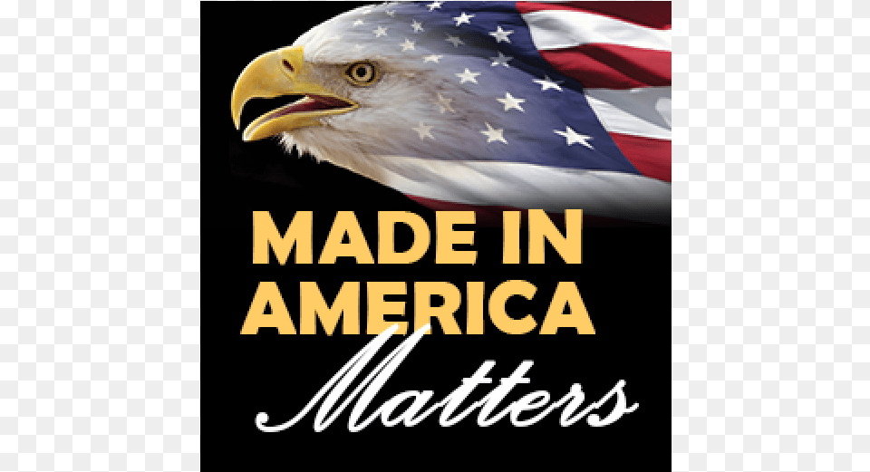 Made In The Usa, American Flag, Flag, Animal, Bird Free Png Download
