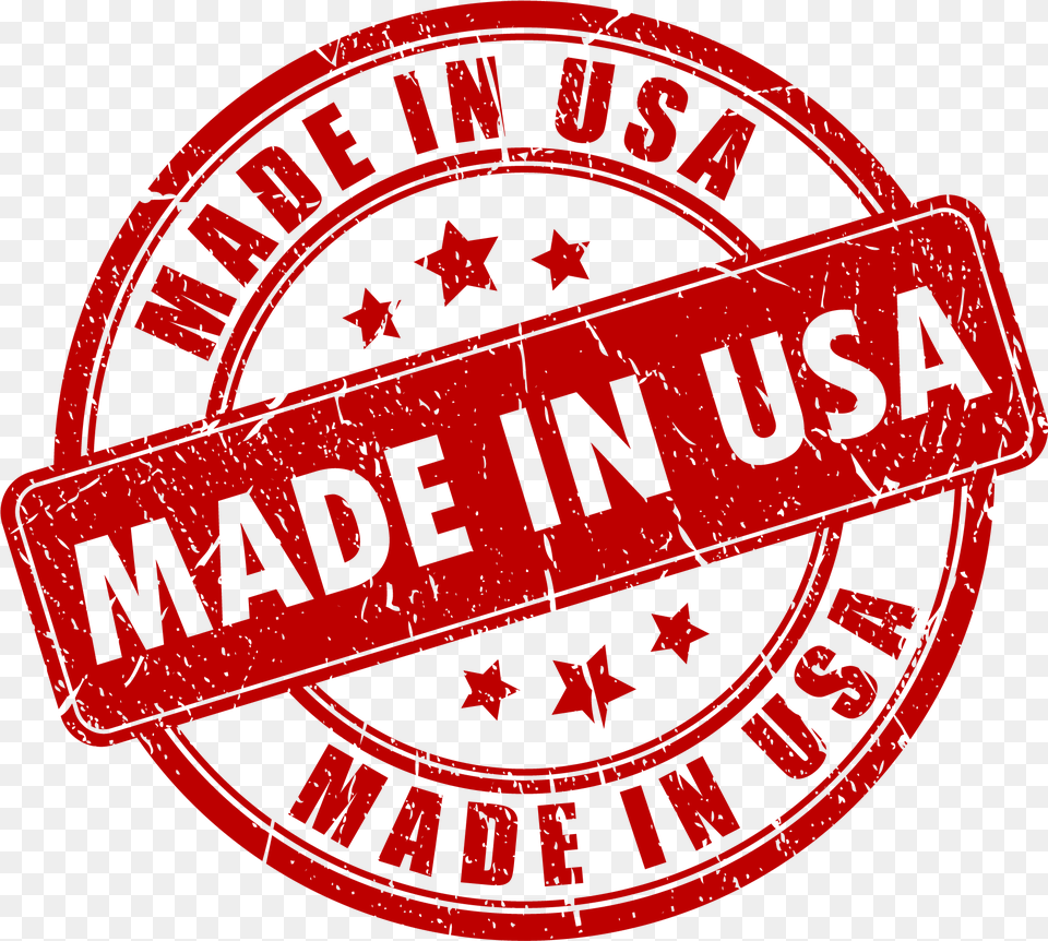Made In The Usa Emblem, Logo, Architecture, Building, Factory Free Transparent Png