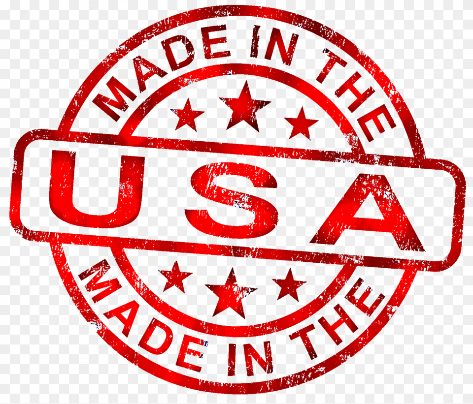 Made In The Usa Stamp, Logo, Emblem, Symbol, Road Sign Png
