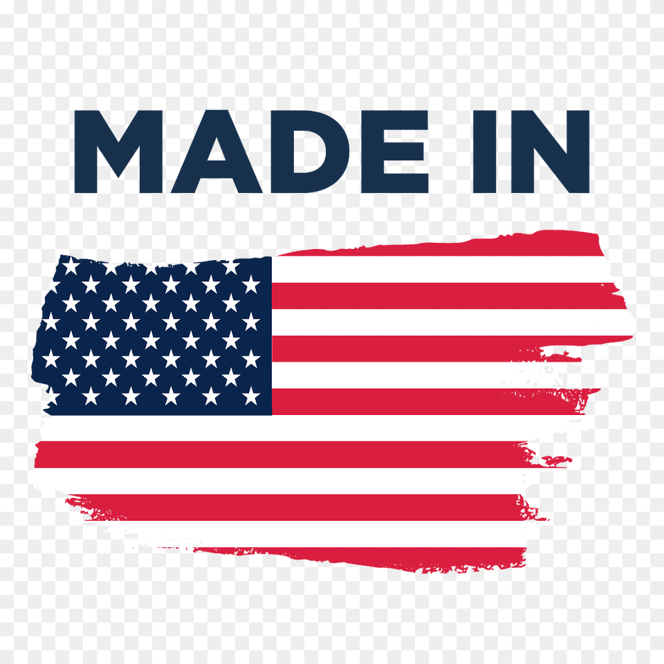 Made In Usa Flag Logo, American Flag Free Png