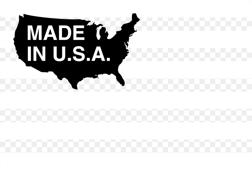 Made In Usa Logo Black And White, Firearm, Weapon, Stencil, Text Free Transparent Png