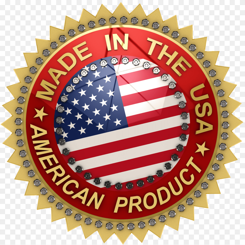 Made In Usa Logo Logo Made In Usa, Emblem, Symbol, American Flag, Flag Png