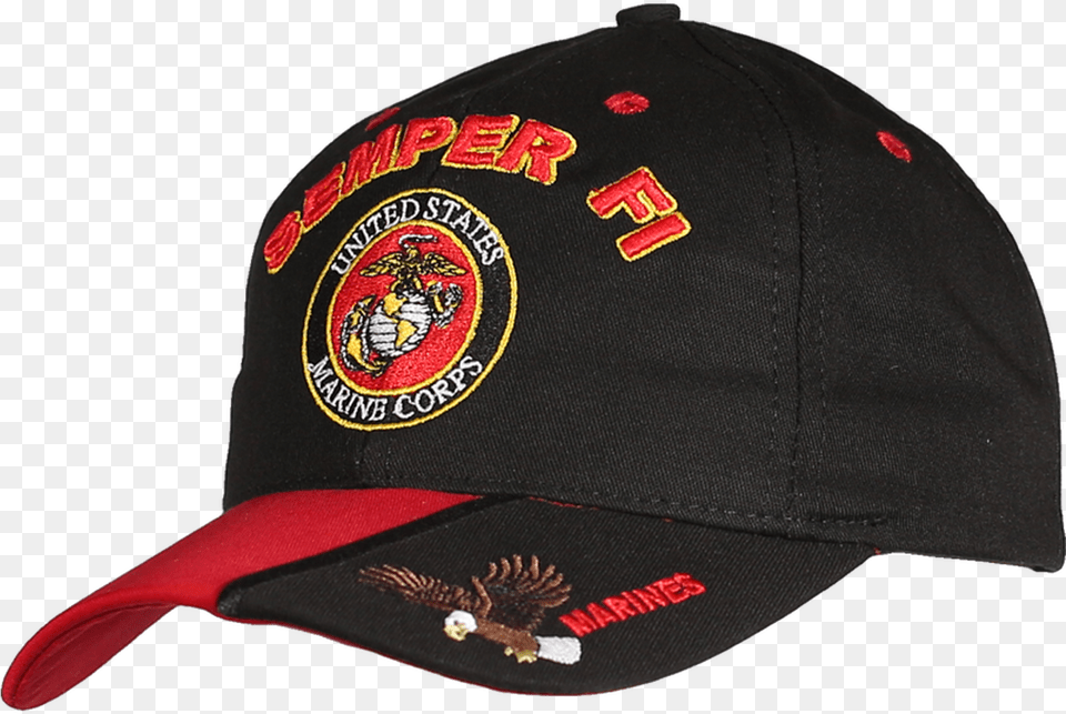 Made In Usa Marines Cap Semper Fi Baseball Cap, Baseball Cap, Clothing, Hat Free Png