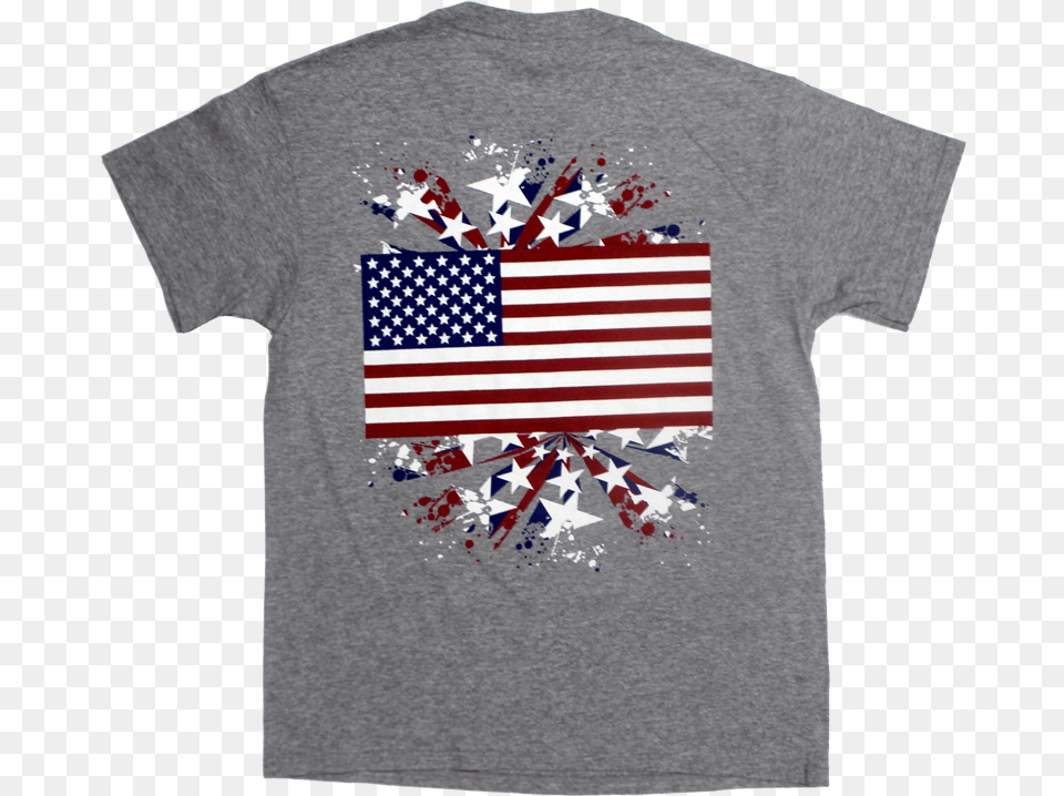 Made In Usa Stars U0026 Stripes T Shirt Army Flag Of The United States, American Flag, Clothing, T-shirt Png