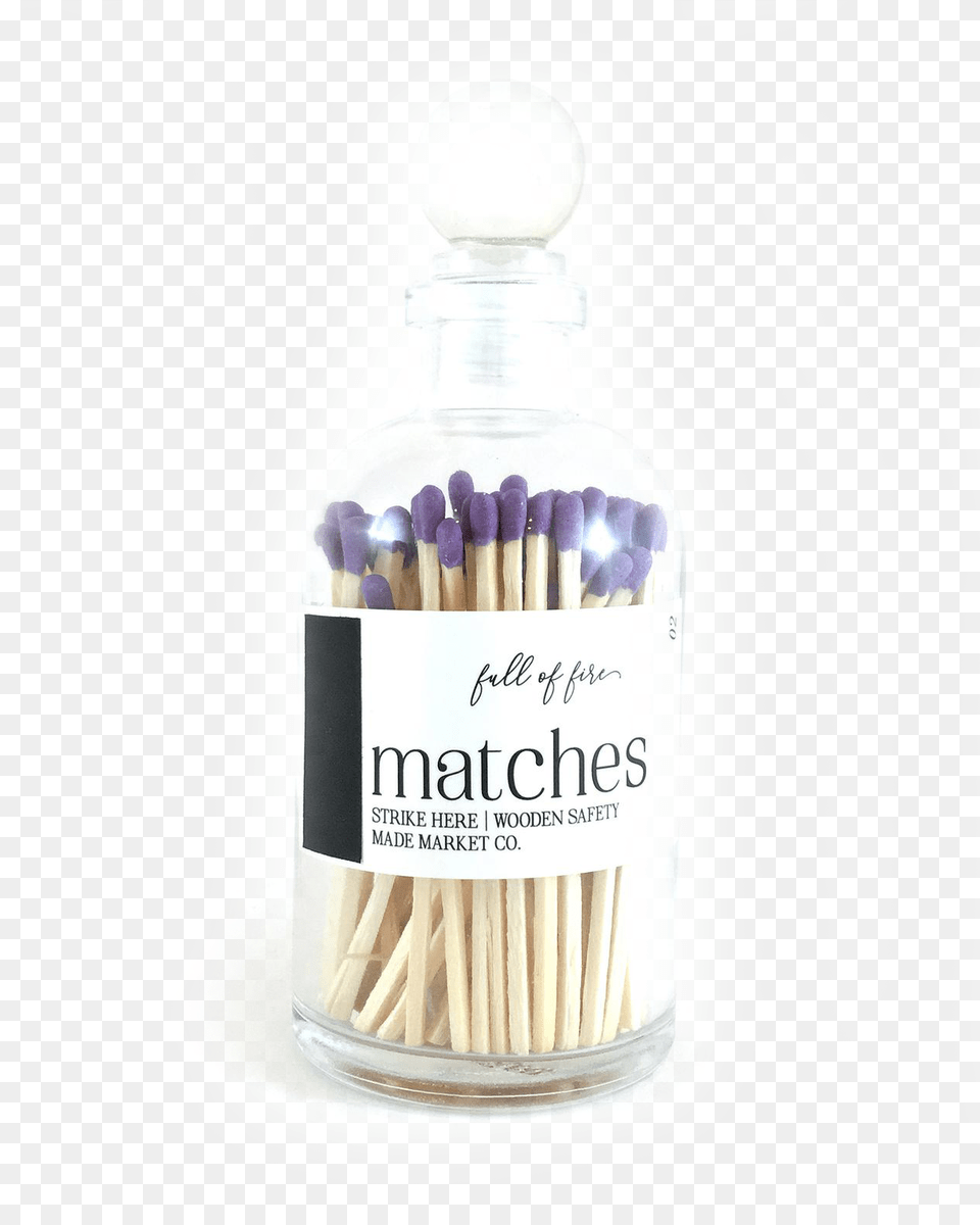 Made Market Co Light Your Way Matches Purple Cylinder, Bottle, Cosmetics, Perfume, Person Free Png