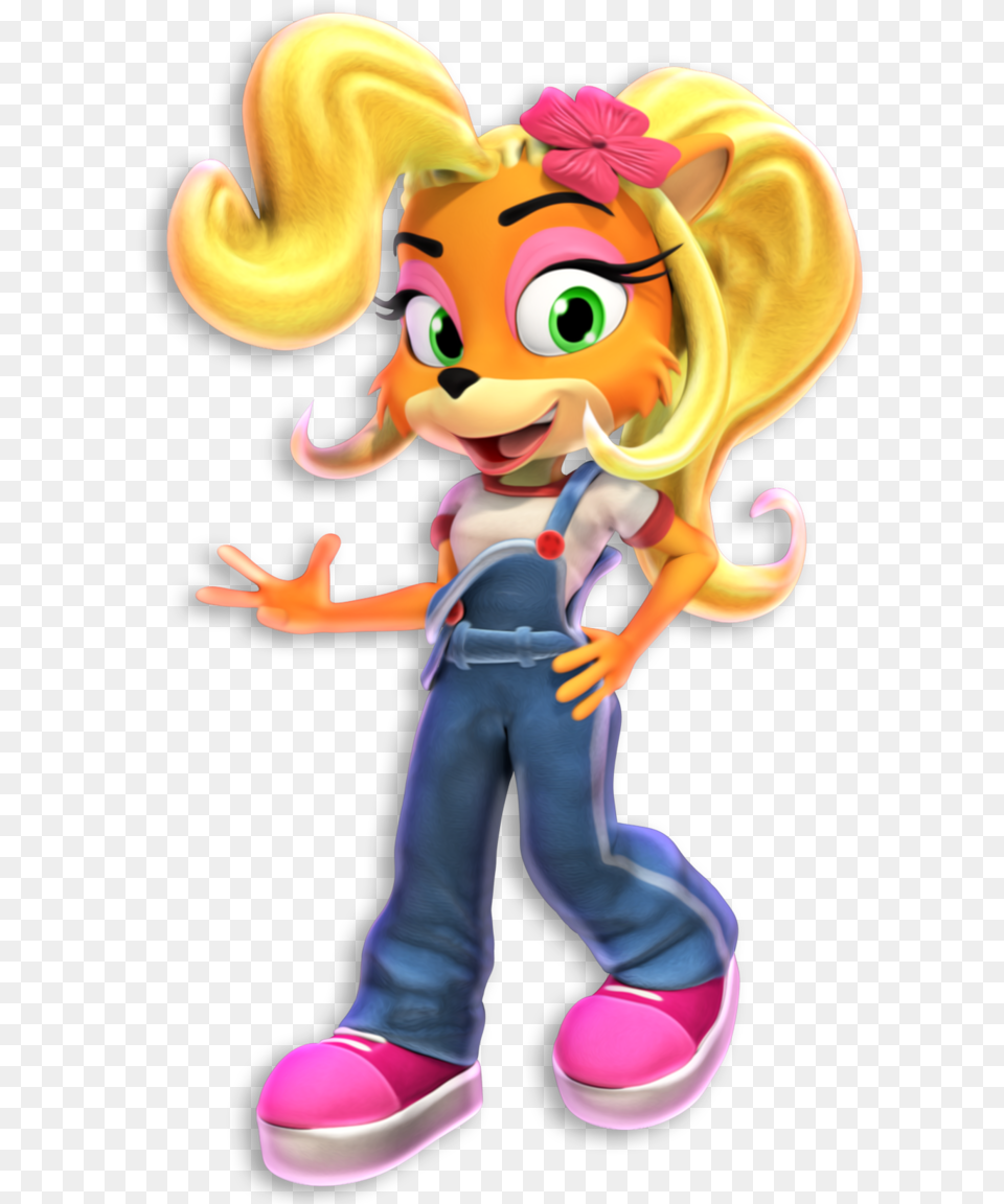 Made My Own Coco Bandicoot Model As Referenced From Crash Bandicoot N Sane Trilogy Coco, Baby, Person, Cartoon, Figurine Png