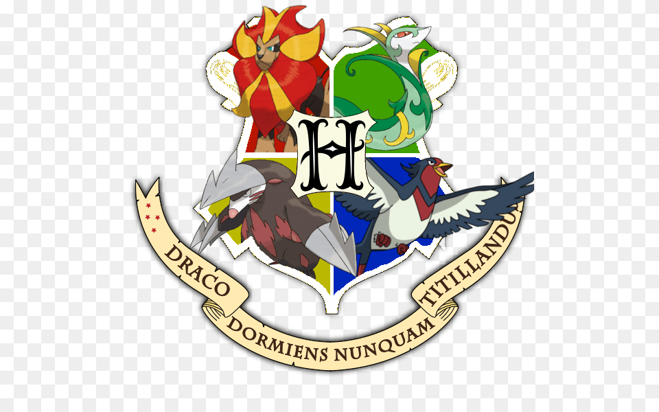 Made One Of Those Hogwarts Emblems But I Just Now, Logo Png Image