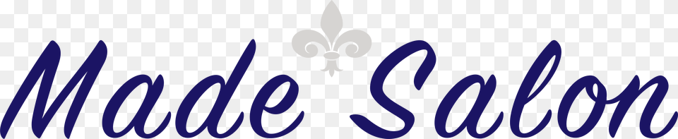 Made Salon Fleur De Lis Clip Art, Logo, Text Png