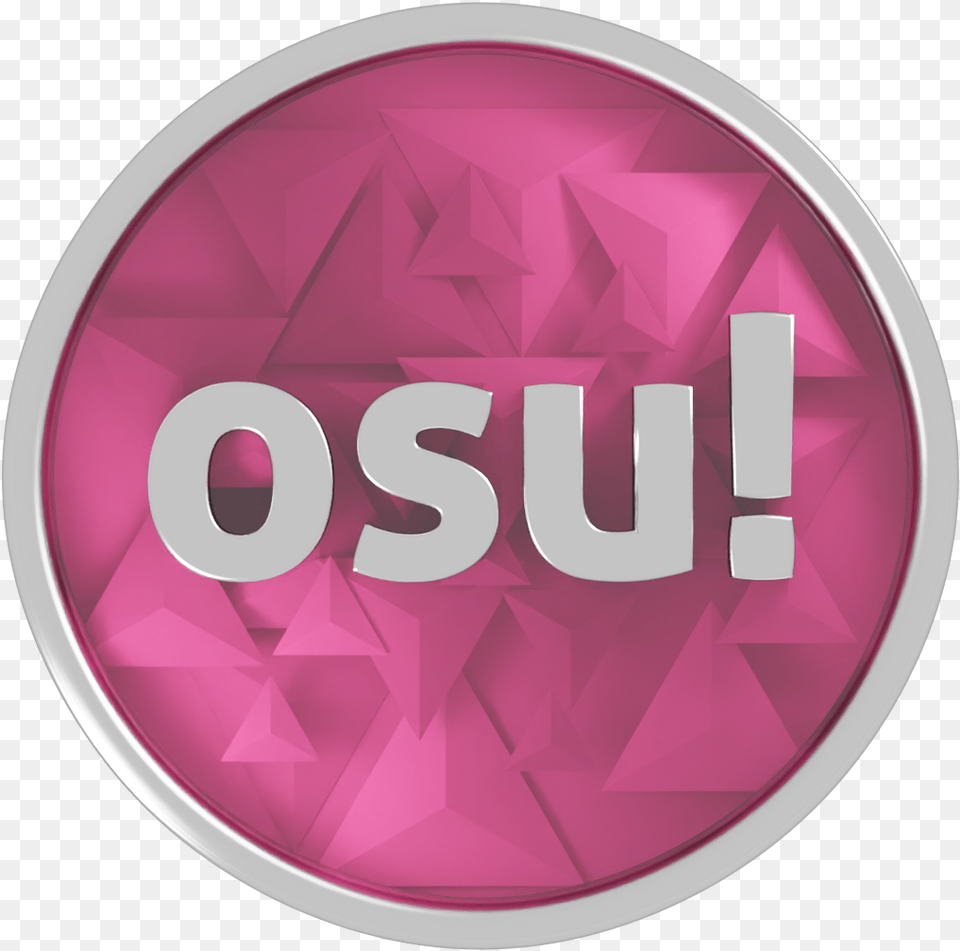 Made The Osu Logo In Blender Language, Badge, Symbol Png Image