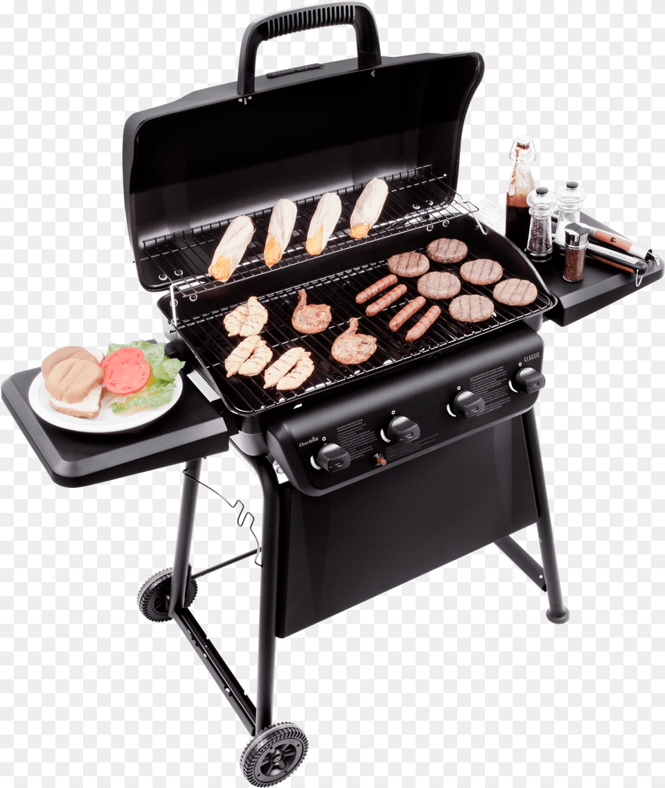 Made To Cook Char Broil Classic 3 Burner, Bbq, Cooking, Food, Grilling Free Png