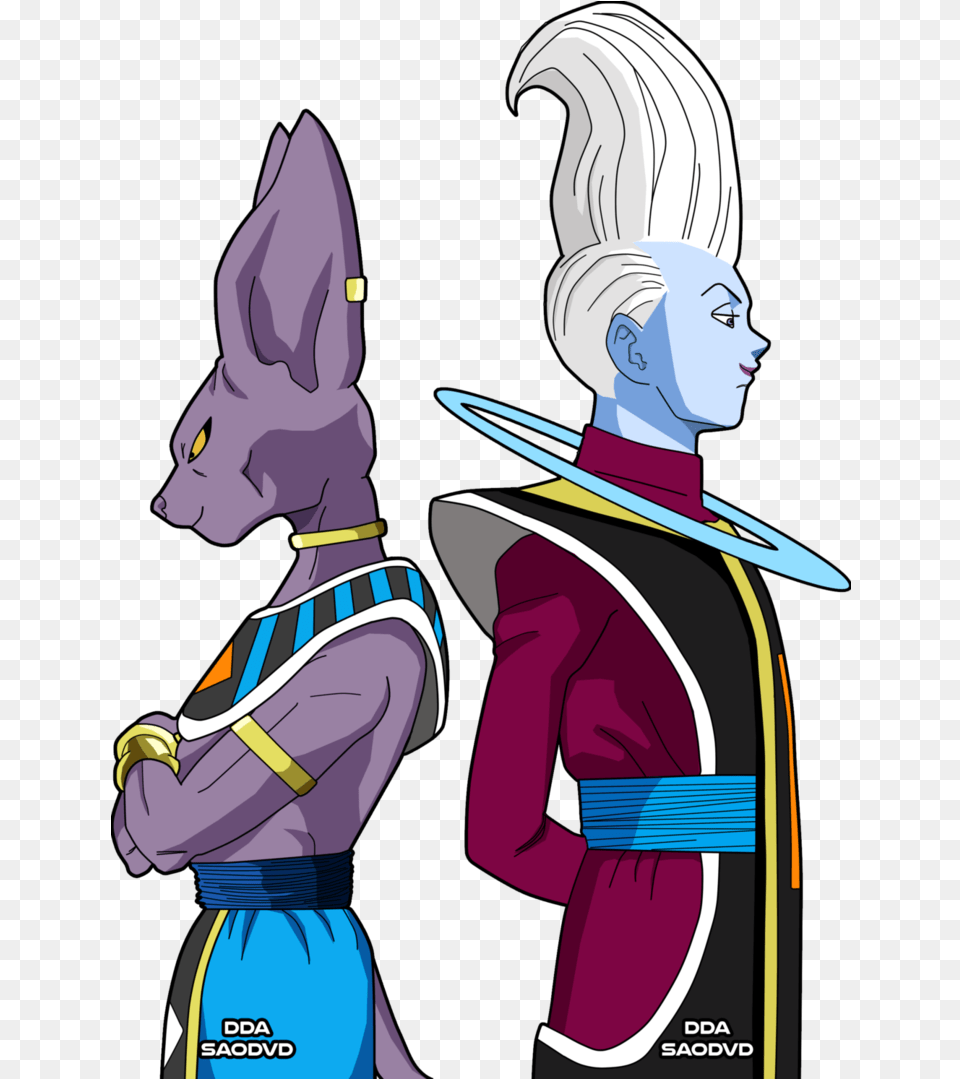 Made Whis Taller Lord Beerus And Whis Full Size Dragon Ball Super Bills E Whis, Publication, Book, Comics, Person Png Image