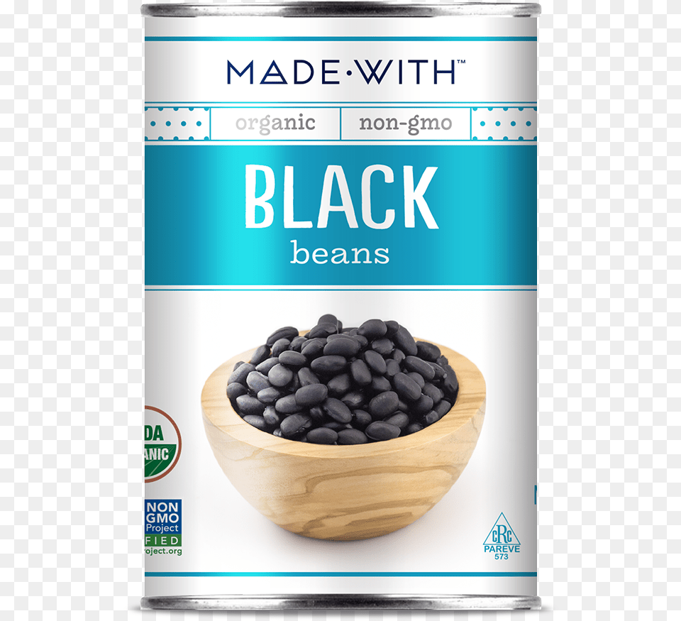 Made With Black Beans 15 Oz, Bean, Food, Plant, Produce Free Transparent Png