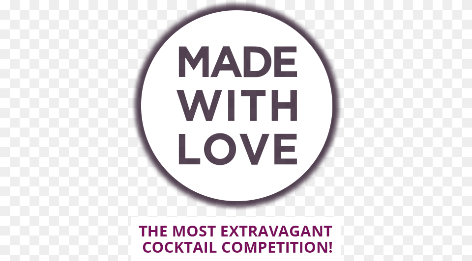 Made With Love Logo The Foodies Group Circle, Sticker, Advertisement, Poster, Disk Png
