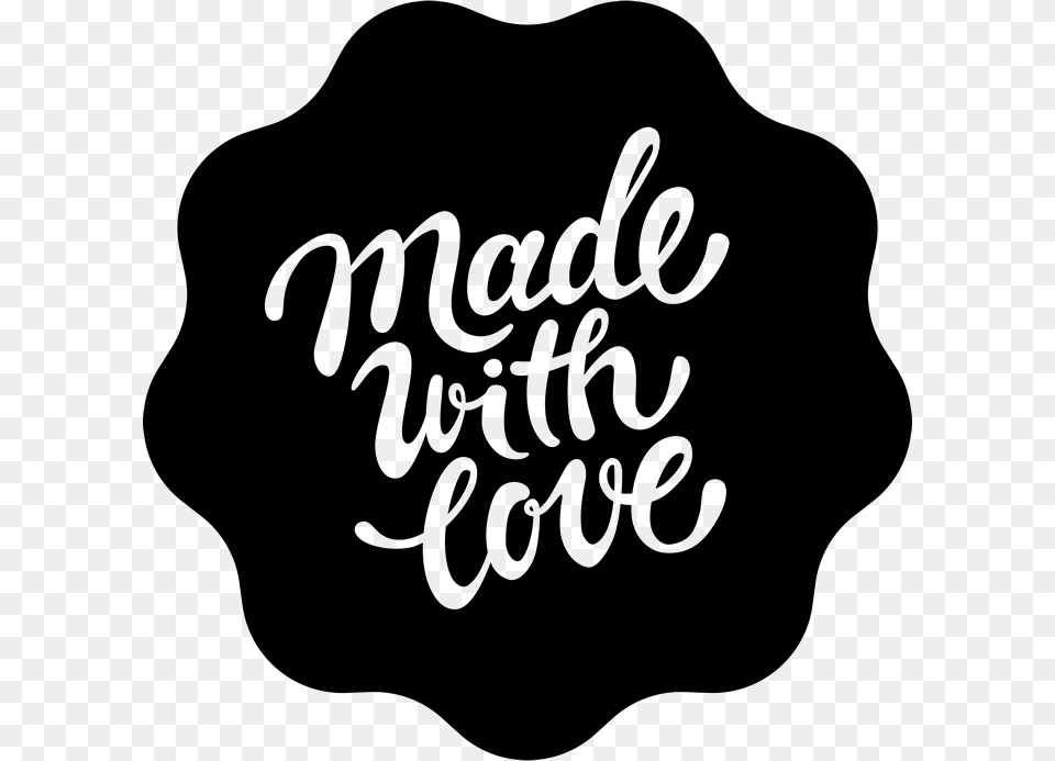 Made With Love Stamp In Calligraphy Wax Seal Style Calligraphy Made With Love, Handwriting, Text, Ammunition, Grenade Png Image