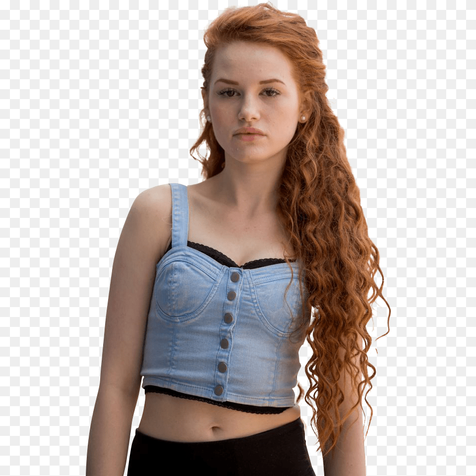 Madelaine Petsch Curly Hair Madelaine Petsch Curly Hair, Blouse, Clothing, Female, Girl Png Image