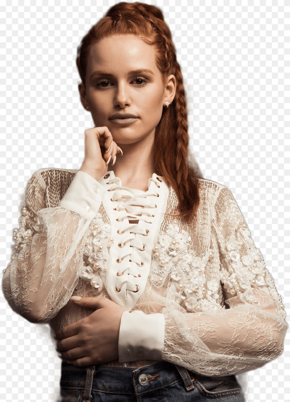 Madelaine Petsch Image Madelaine Petsch, Blouse, Clothing, Adult, Person Free Transparent Png