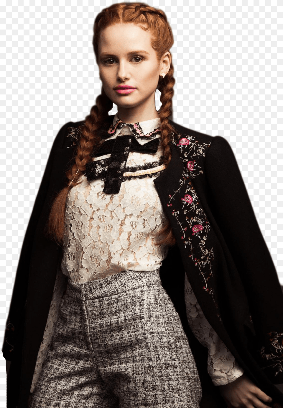 Madelaine Petsch Images Transparent Madelaine Petsch Photoshoot, Braid, Hair, Person, Adult Free Png Download