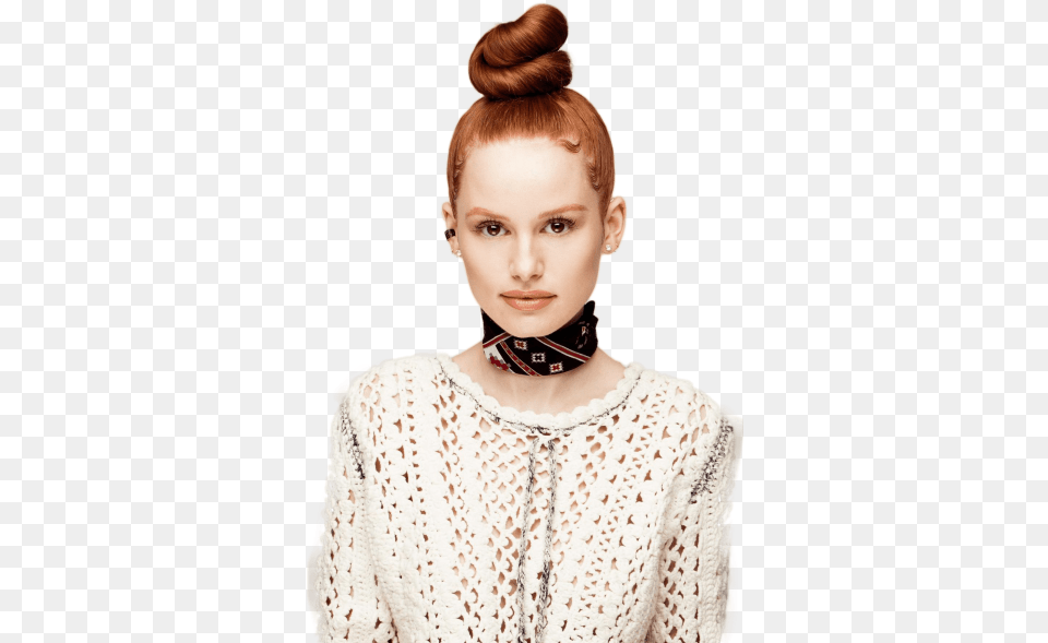 Madelaine Petsch Transparent Background Celebrity, Accessories, Person, Bun (hairstyle), Hair Free Png Download