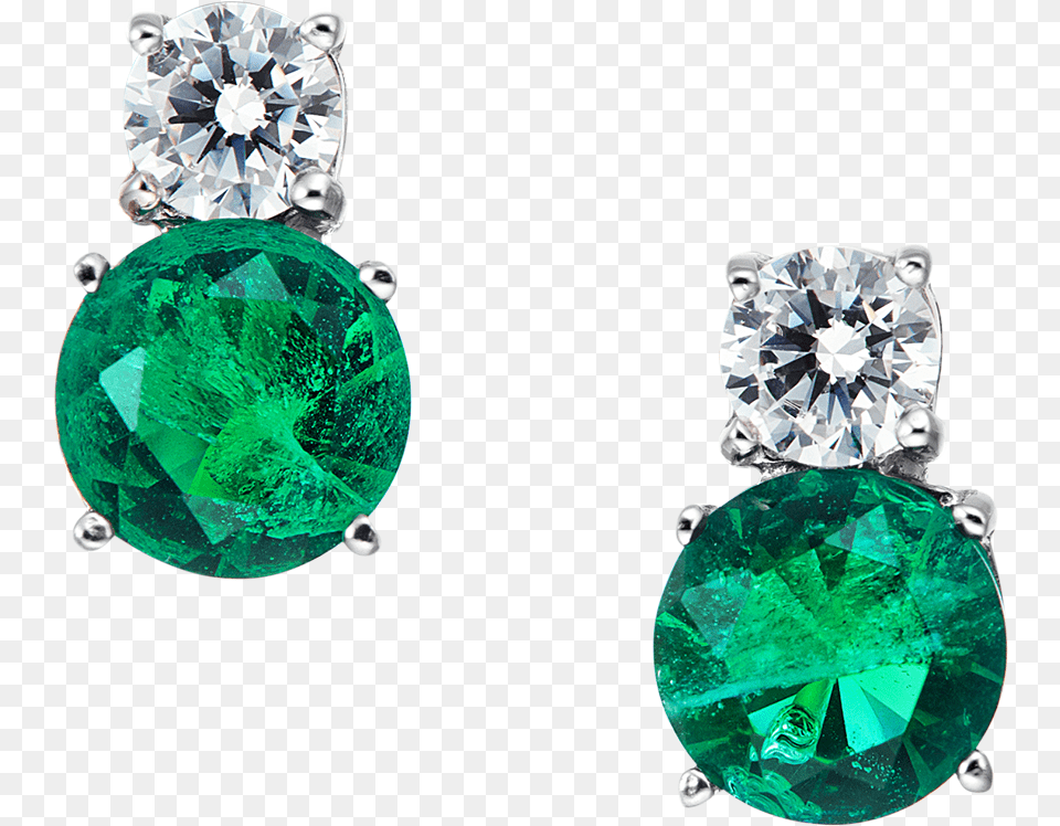 Madeleine Green Earrings Green Earring Accessories, Diamond, Emerald, Gemstone Free Transparent Png