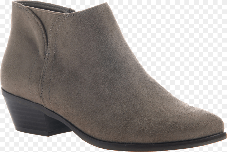 Madeline Track Down 2 New Khaki Suede Bootie Chelsea Boot, Clothing, Footwear, Shoe Free Png Download