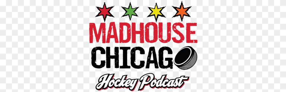 Madhouse Chicago Hockey Podcast Dot, Symbol, Text Png Image