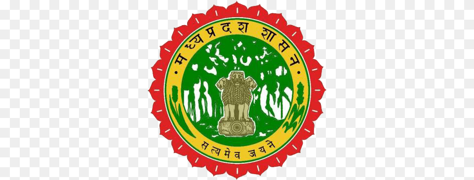 Madhya Pradesh Education Portal 2 State Symbols Of Madhya Pradesh, Badge, Emblem, Logo, Symbol Free Transparent Png