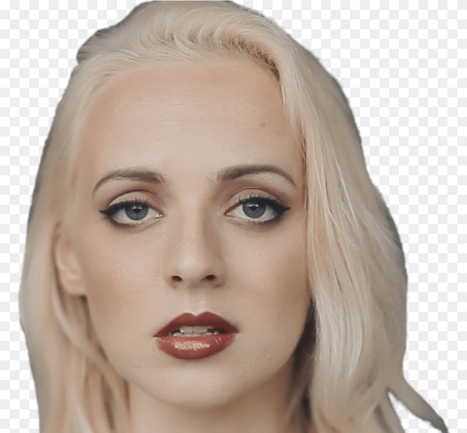 Madilyn Bailey Face Woman Face Transparent, Head, Blonde, Portrait, Photography Free Png Download