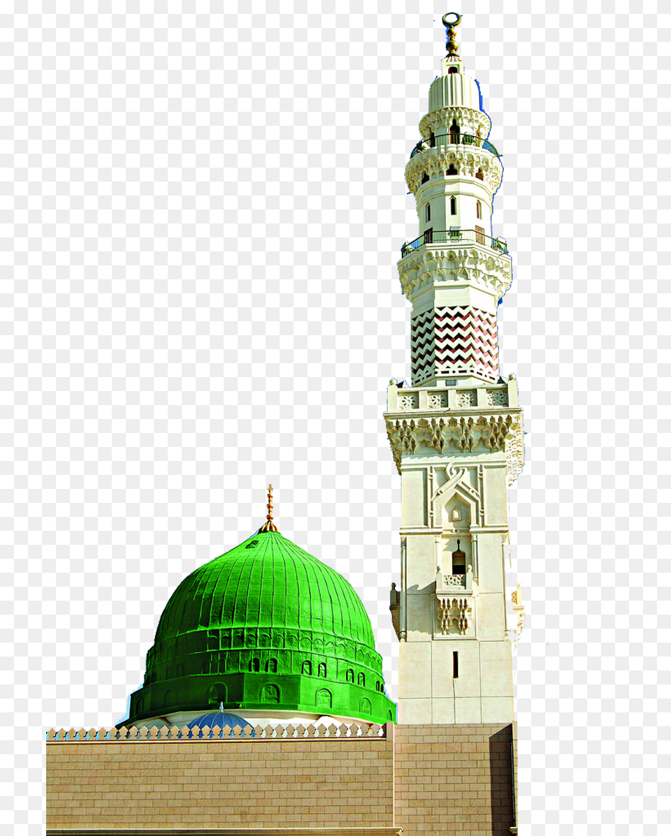 Madina Shareef Hd Roza E Rasool Sal Allah Ho Aly He Roza Rasool, Architecture, Building, Dome, Mosque Png Image