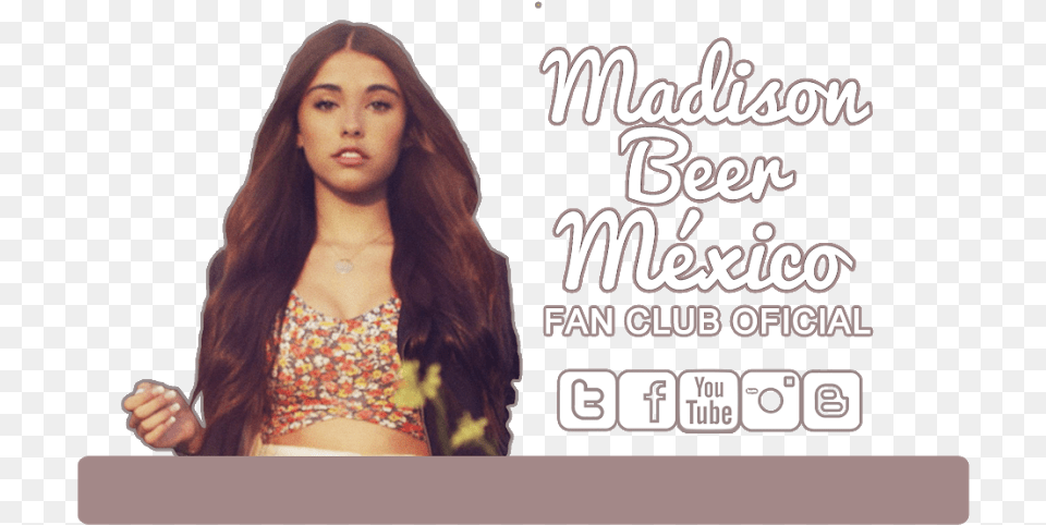 Madison Beer Mxico Girl, Hand, Advertisement, Body Part, Person Png