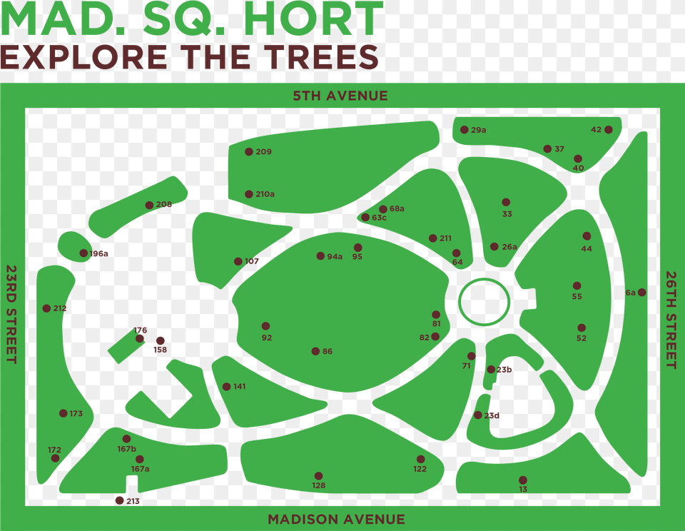 Madison Square Park Map Free Transparent Png