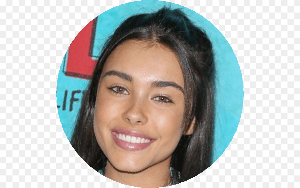 Madisonbeer Girl, Dimples, Face, Happy, Head Png