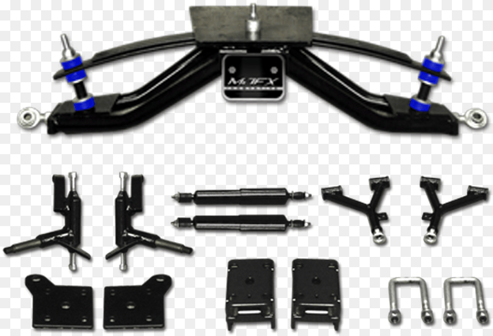 Madjax 6 Ezgo Rxv Lift Kit, Machine, Suspension, Gun, Weapon Png Image