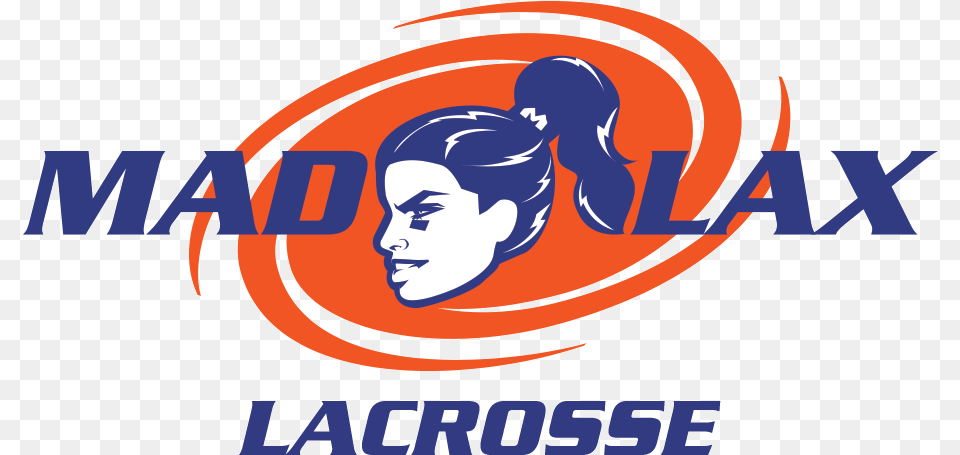 Madlax Girls Lacrosse, Logo, Person, Face, Head Free Png Download