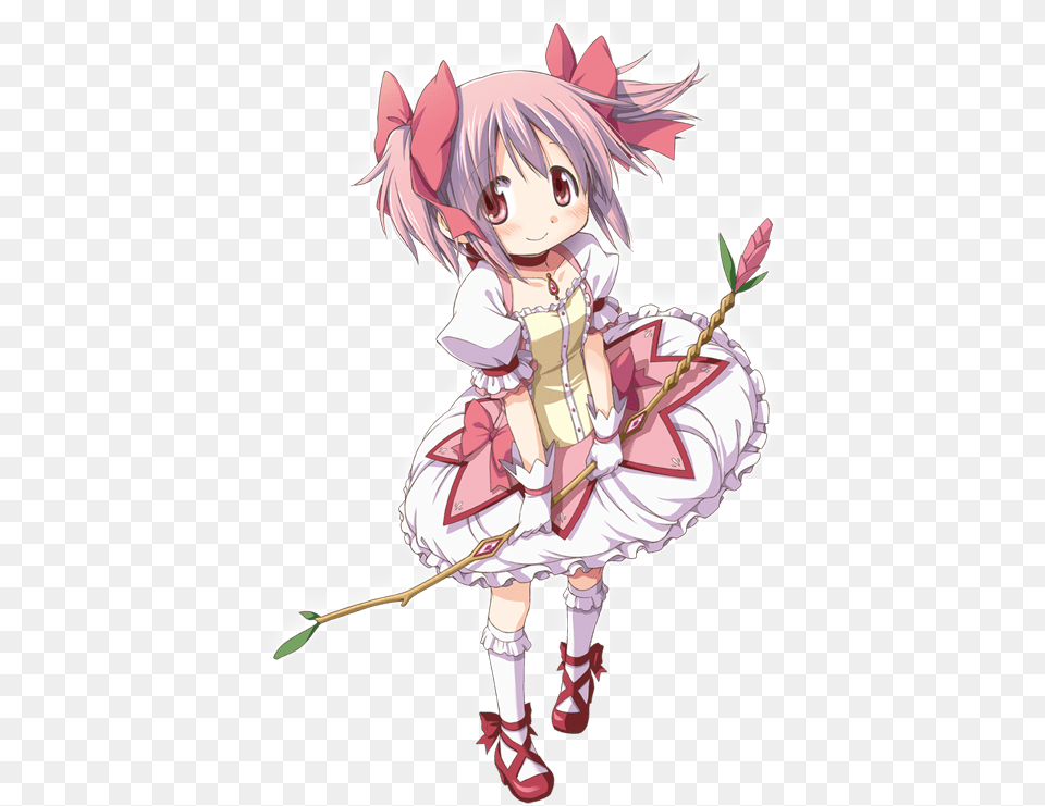 Madoka Kaname Madoka Magica Madoka, Book, Comics, Publication, Baby Free Png Download