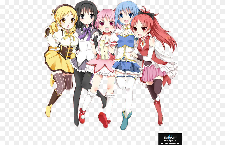 Madoka Magica Clip Art, Book, Publication, Comics, Manga Free Transparent Png