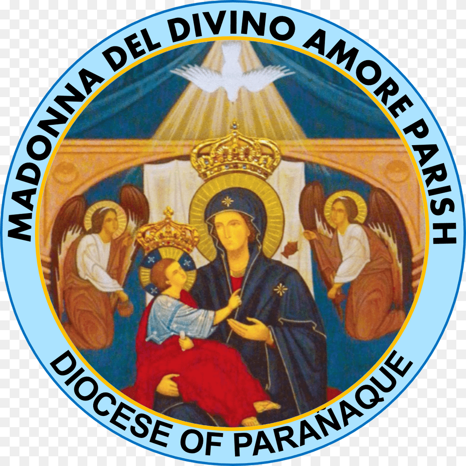 Madonna Del Divino Amore Quasi Virgen Del Divino Amor, Adult, Person, Logo, Female Png Image