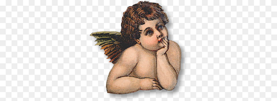 Madonna Drawing Hair Transparent U0026 Clipart Download Cherub On A Cloud, Art, Baby, Person, Painting Free Png