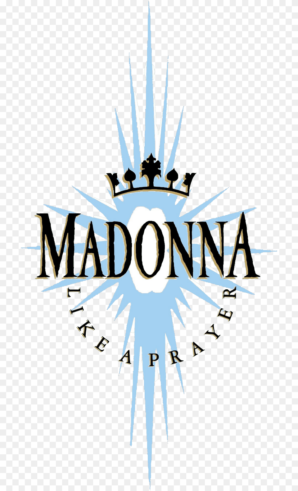 Madonna Fanmade Covers Like A Prayer Album Logo Madonna Vinyl Like A Prayer Single, Emblem, Symbol Png Image