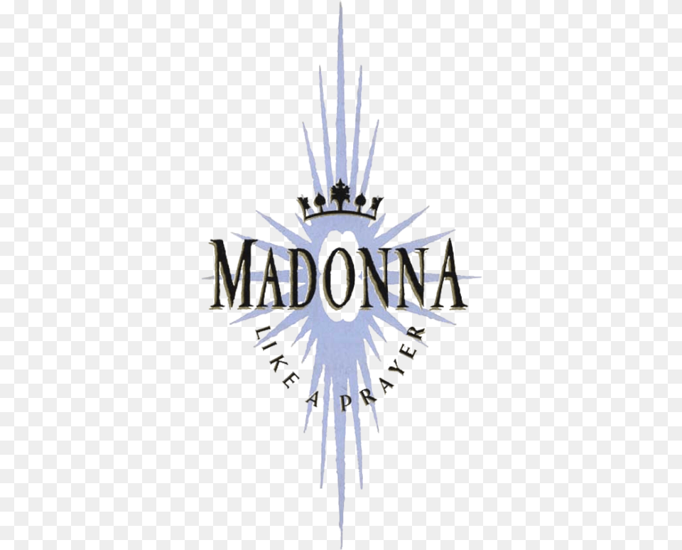 Madonna Like A Prayer Single, Emblem, Logo, Symbol, Chandelier Png Image