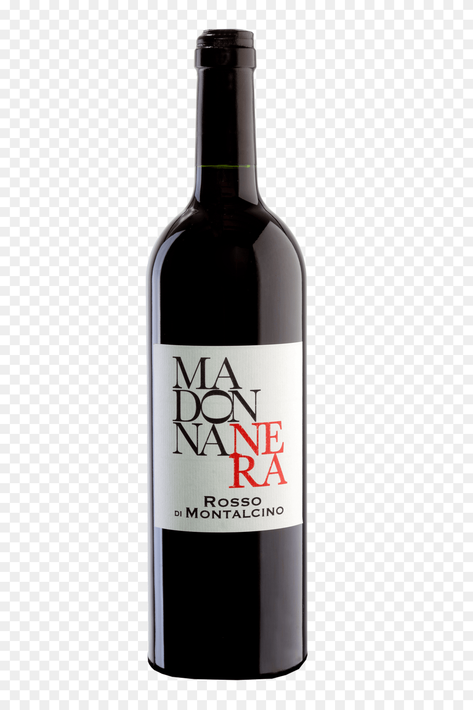 Madonna Nera Rosso Di Montalcino D O C, Alcohol, Beverage, Bottle, Liquor Free Png