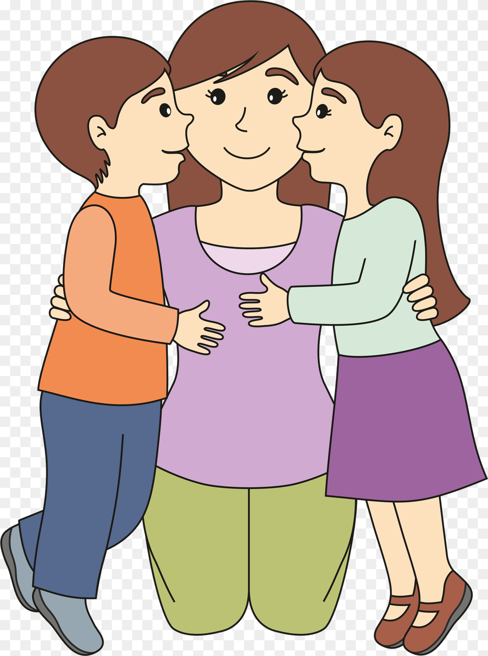 Madre E Hijo 5 Mother, Person, Face, Head, Baby Free Png Download