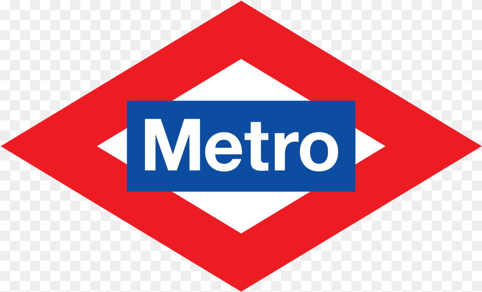 Madrid Metro, Sign, Symbol, Road Sign Free Png Download