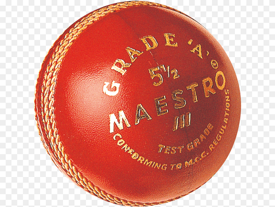 Maestro Grade A Cricket Ball Gunn Amp Moore Maestro Cricket Ball, Football, Soccer, Soccer Ball, Sport Free Png Download