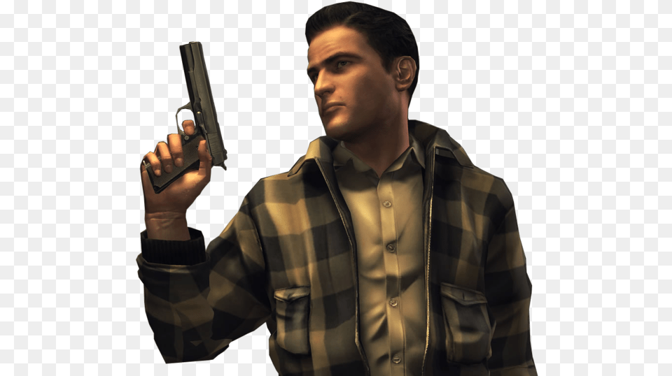 Mafia 2 Vito Transparent, Firearm, Gun, Handgun, Weapon Png Image