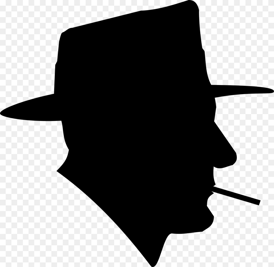 Mafia Clipart, Gray Free Png