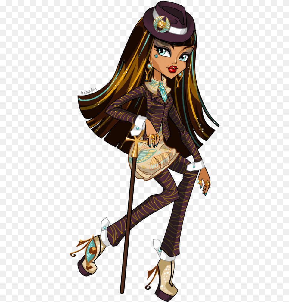 Mafia Mh Monster High High Cleo De Nile, Publication, Book, Comics, Adult Free Transparent Png