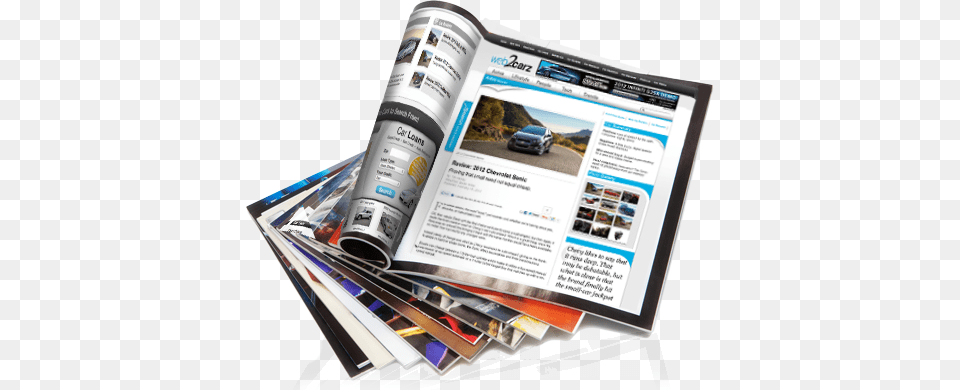 Magazine, Advertisement, Poster, Car, Transportation Png