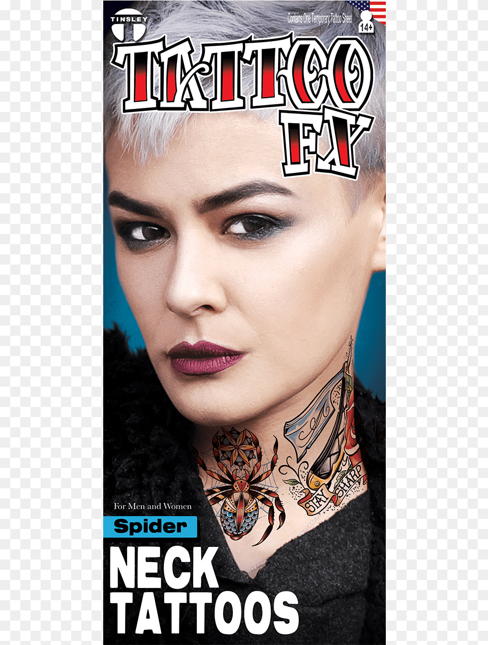 Magazine, Adult, Tattoo, Skin, Person Free Png