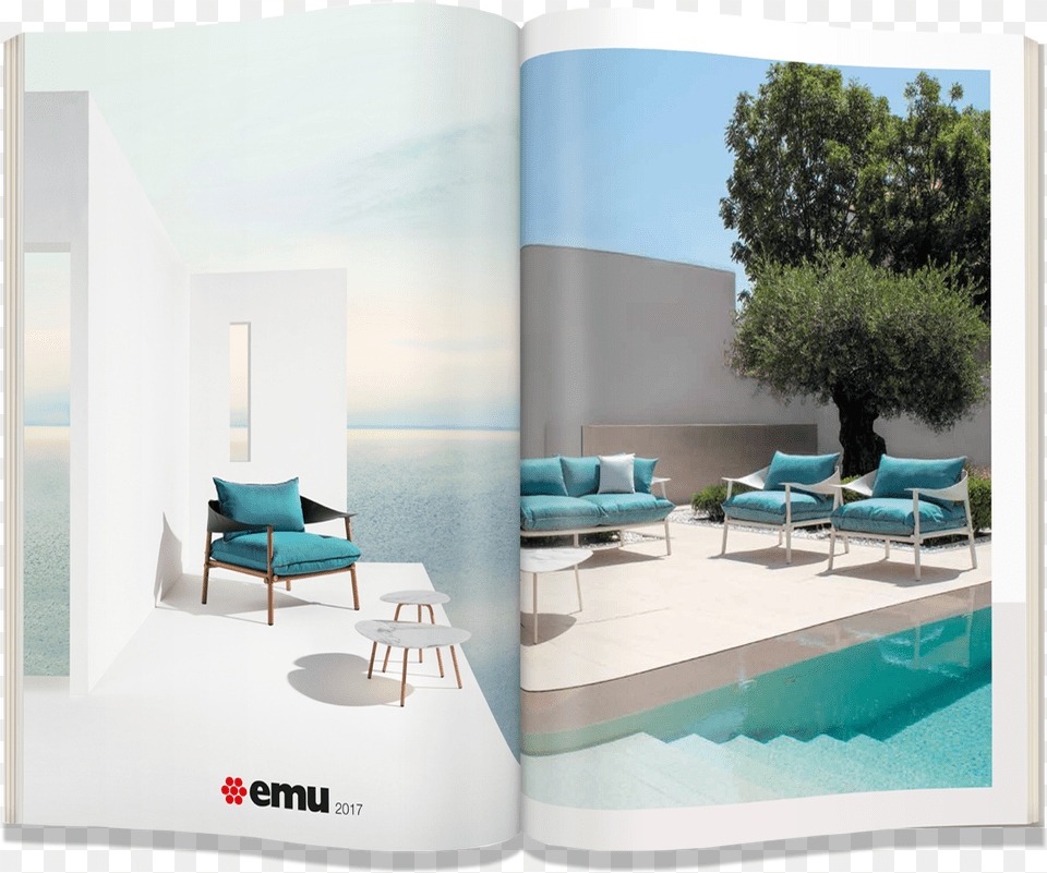 Magazine Book Mockup Mexil 2017 Emu Magazine, Couch, Furniture, Chair, Architecture Free Transparent Png